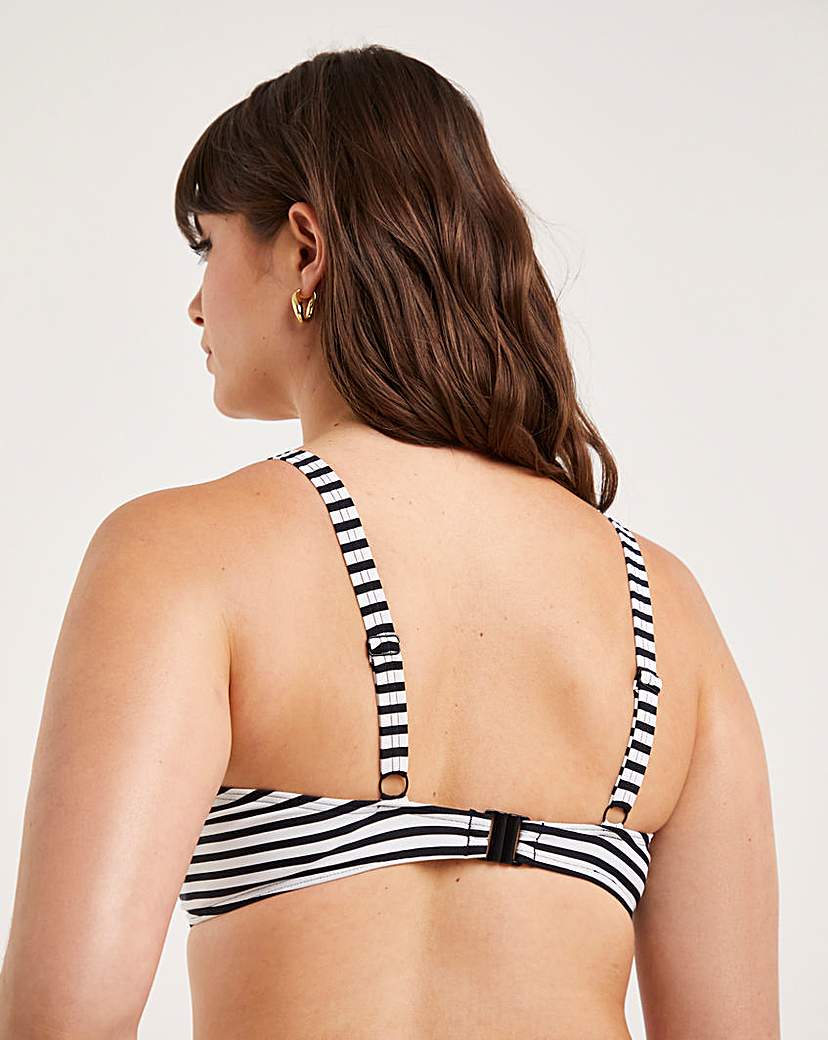Figleaves Tailor Wrap Plunge Bikini Top