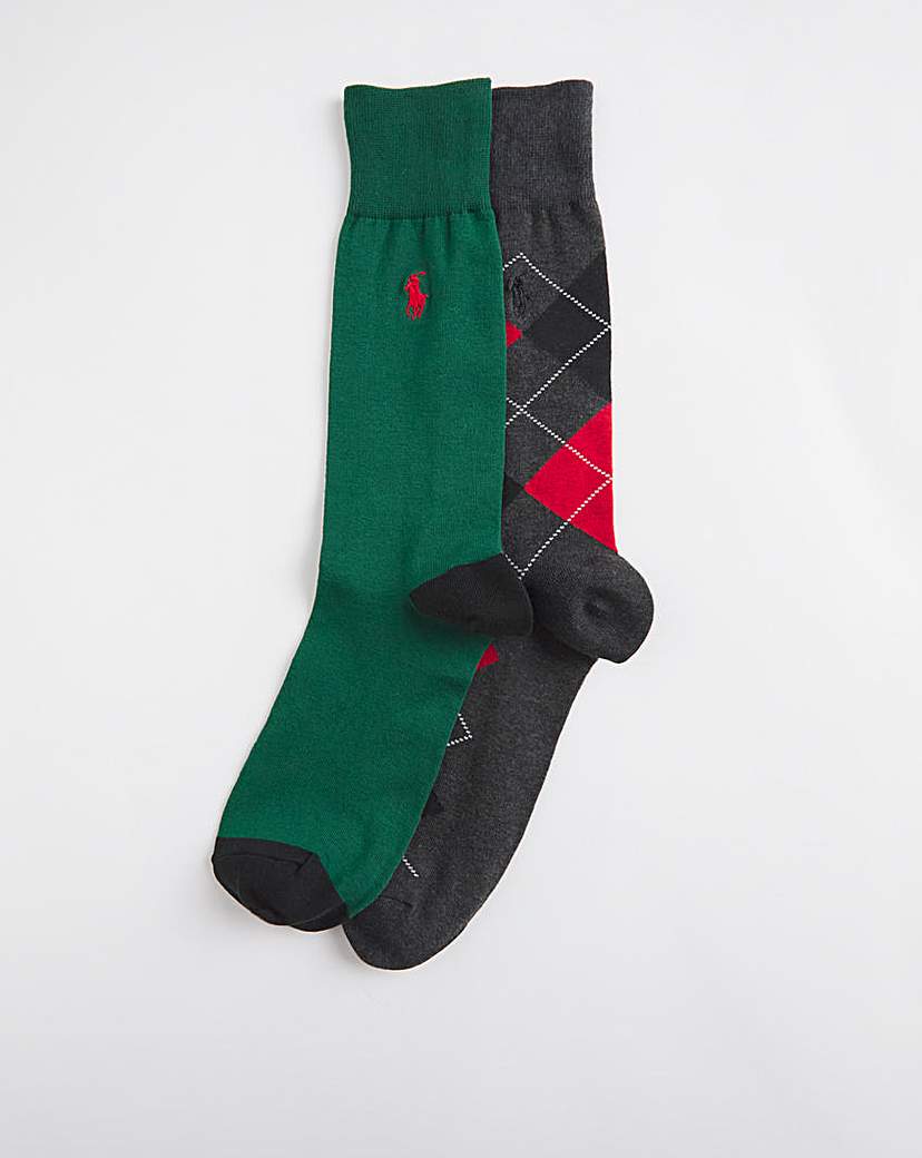 Polo Ralph Lauren 2Pack Argyle Socks