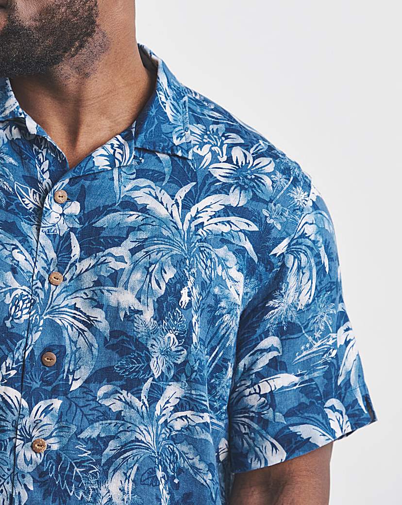 Polo Ralph Lauren Printed Linen Shirt