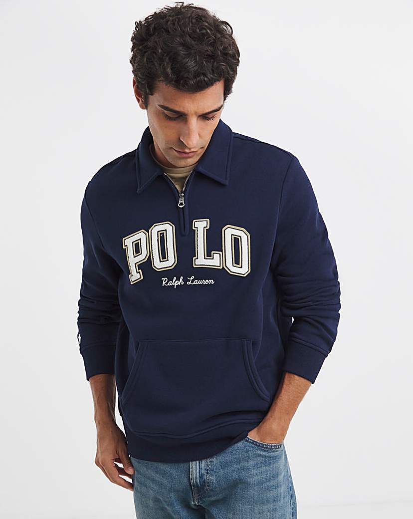 New In - Polo Ralph Lauren Logo Sweat - Navy
