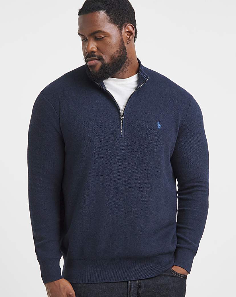 Polo Ralph Lauren 1/4 Zip - Navy Heather