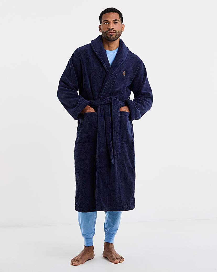Polo Ralph Lauren Men's Robe - L/XL - Navy