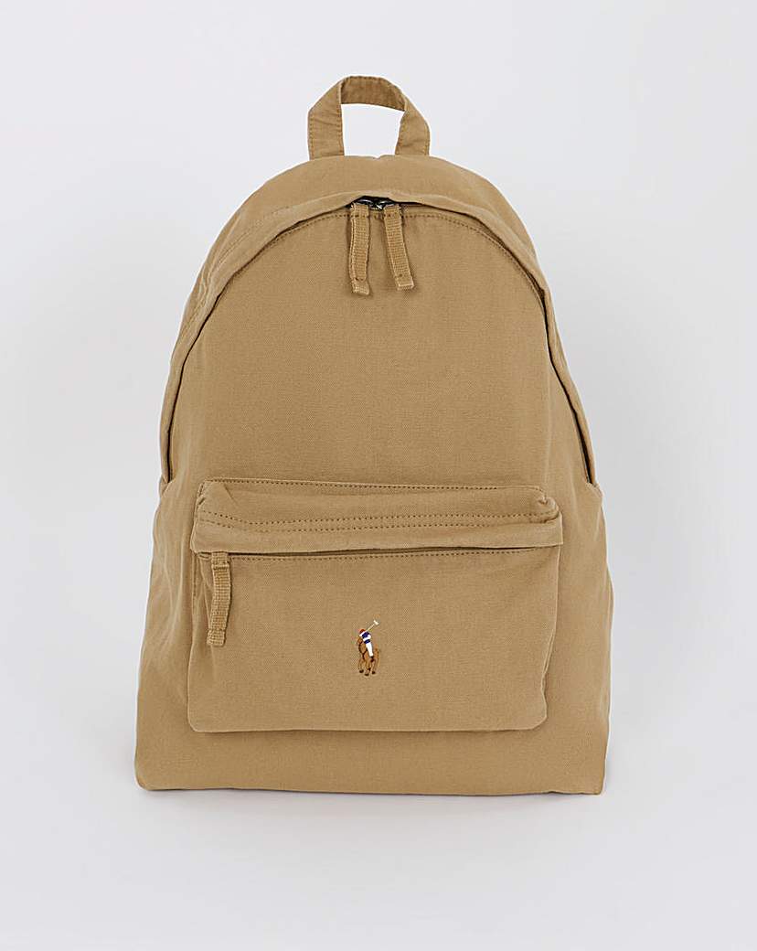 New In - Polo Ralph Lauren Canvas Backpack - Tan
