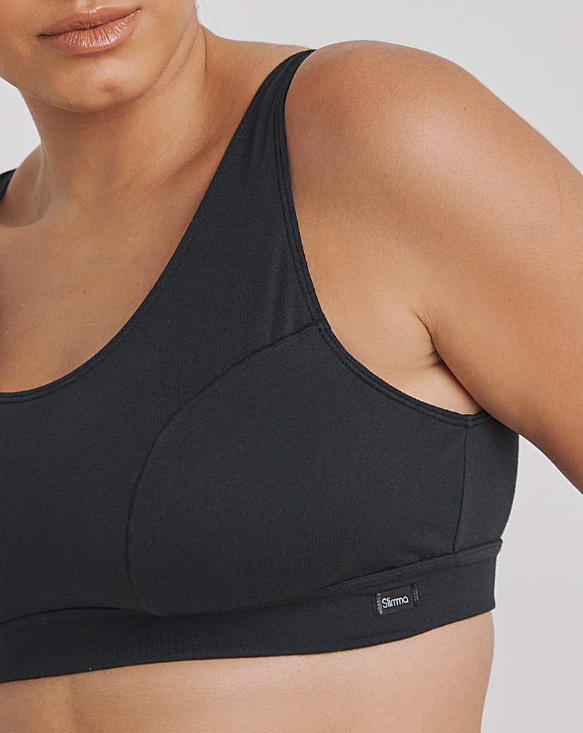 Black/White 2 Pk Slimma Comfort Tops A-D