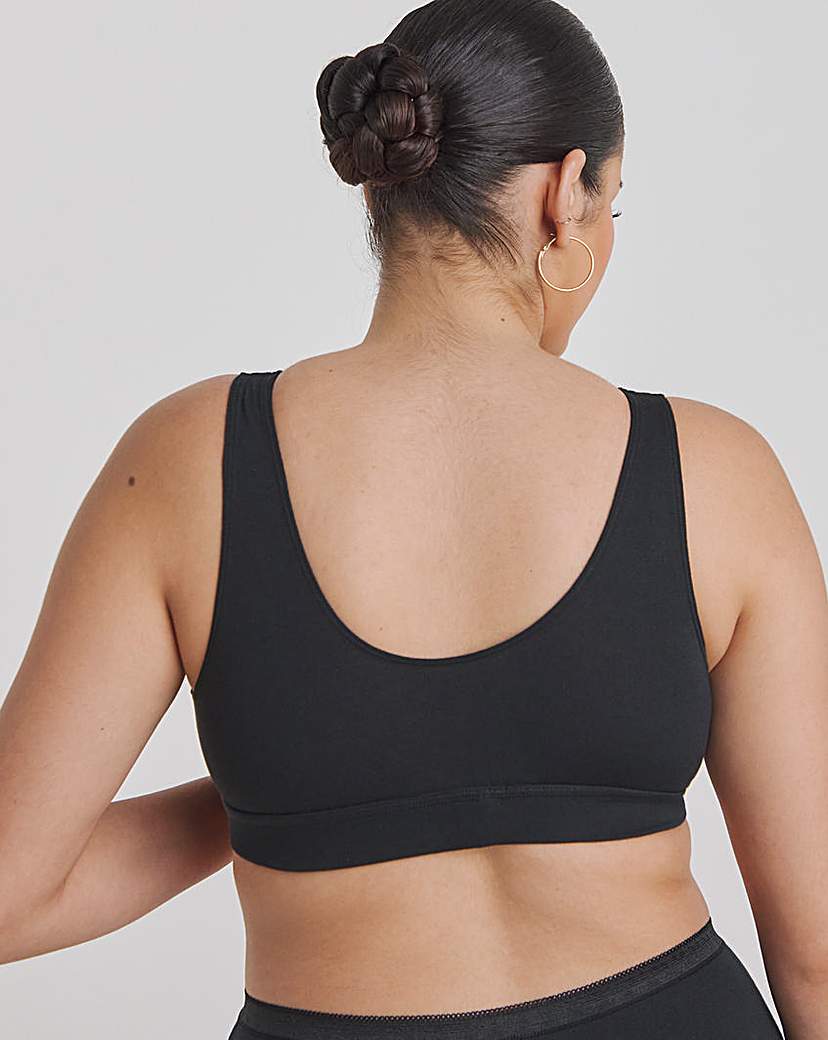 Black/White 2 Pk Slimma Comfort Tops A-D