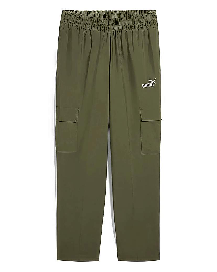 New In - PUMA Essentials Logo Woven Cargo Pants