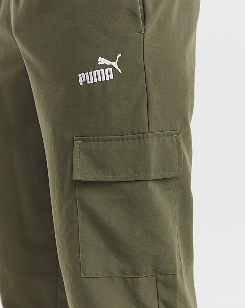 PUMA Essentials Logo Woven Cargo Pants