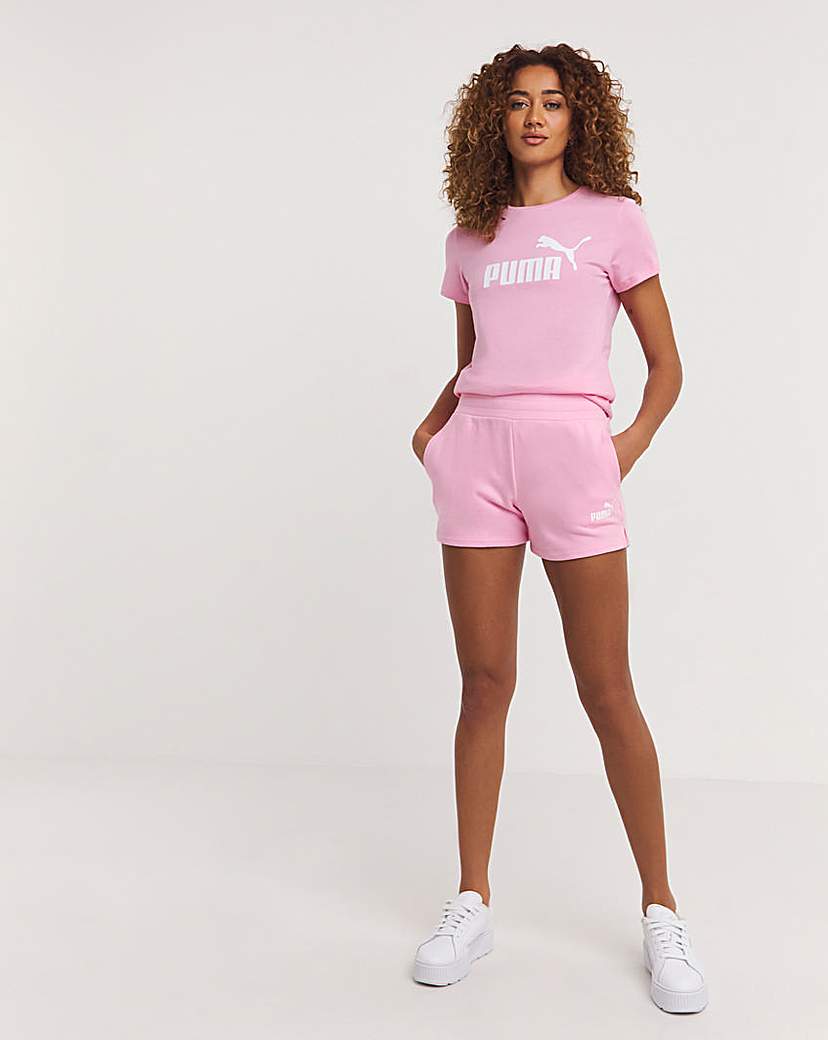 PUMA Essential 5 High Waist Shorts"