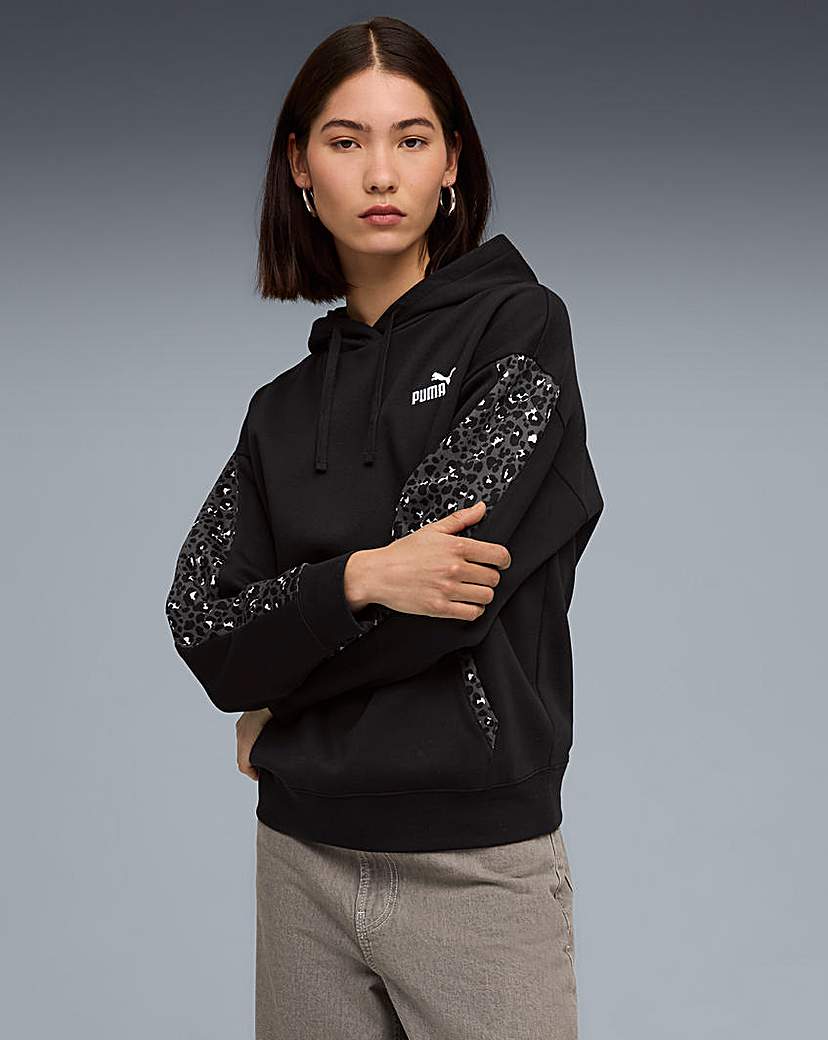 New In - Puma Essential Animal Print Hoodie