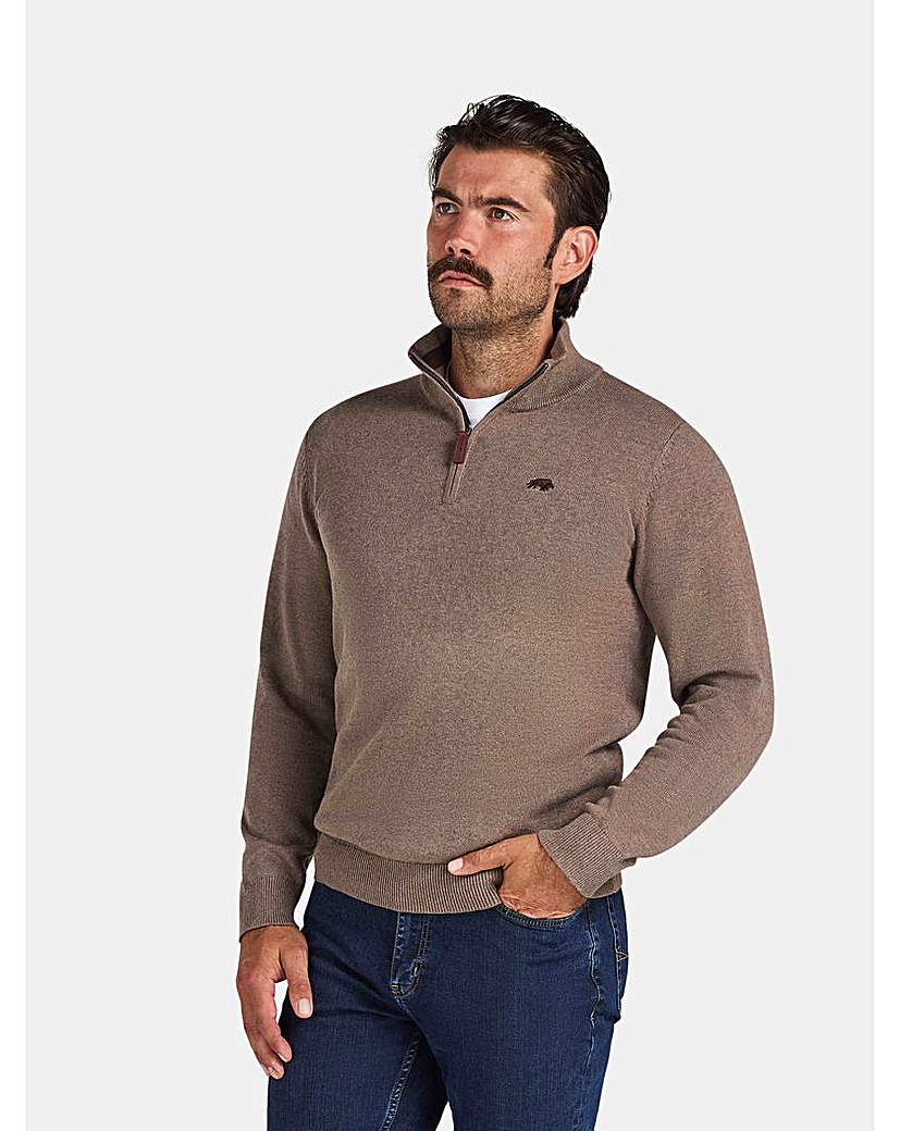 Raging Bull Classic Quarter Zip Knit