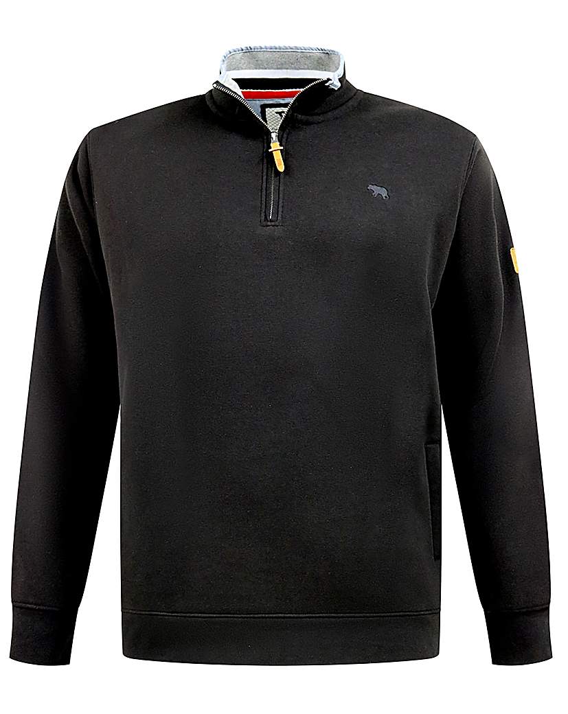 New In - D555 Half Zip Funnel Neck Sweatshirt