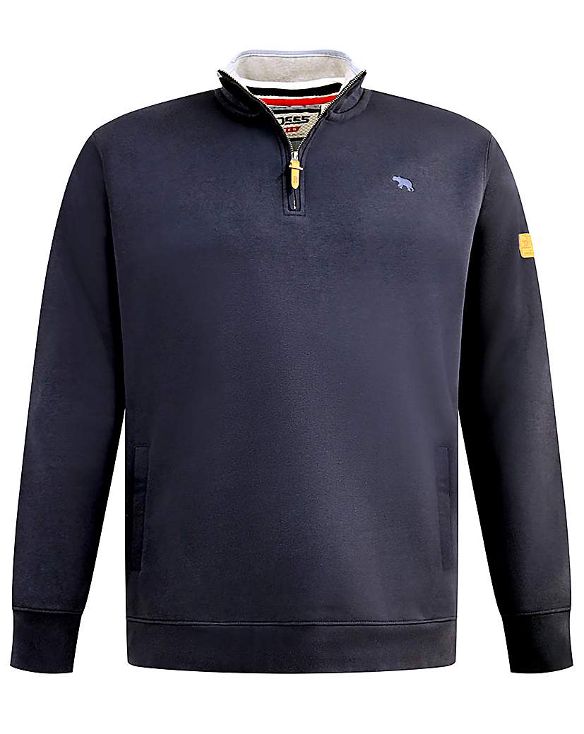 New In - D555 Half Zip Funnel Neck Sweatshirt