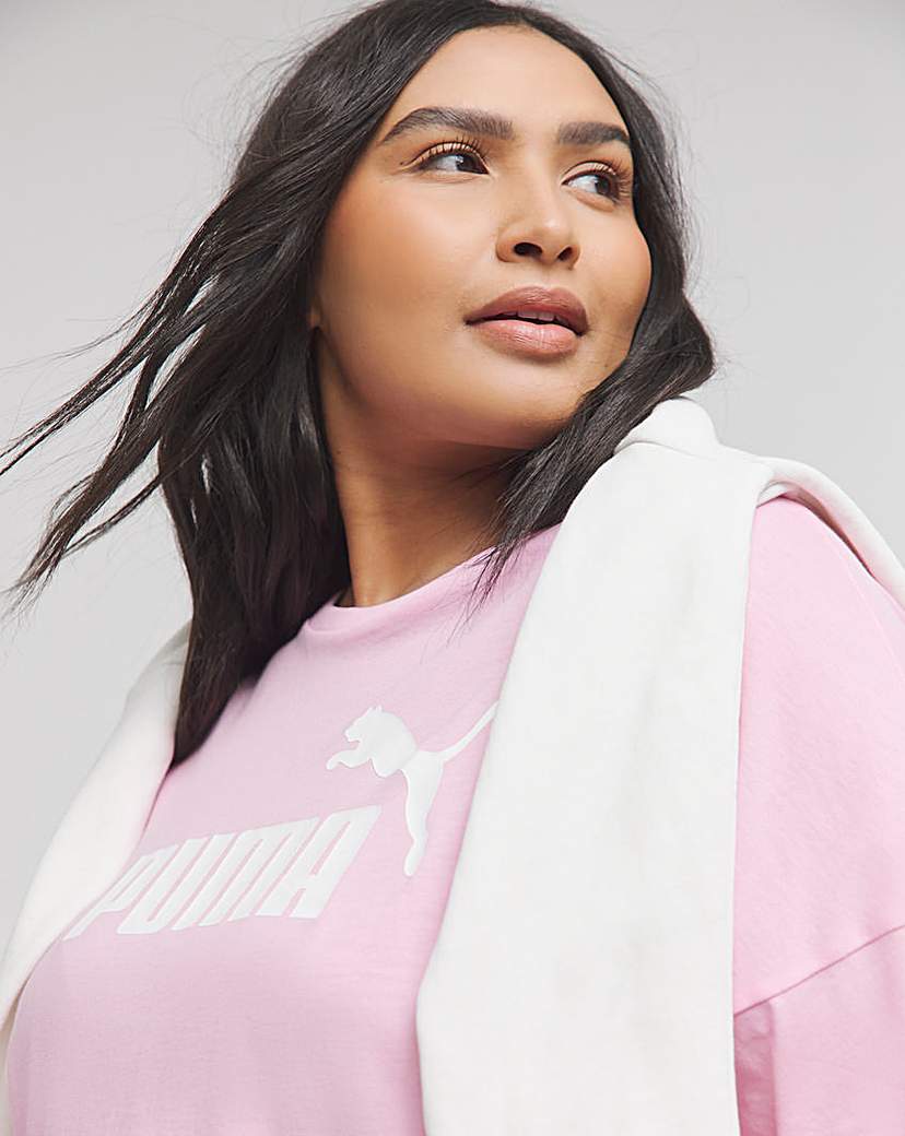 PUMA Essentials Cropped Logo T-Shirt