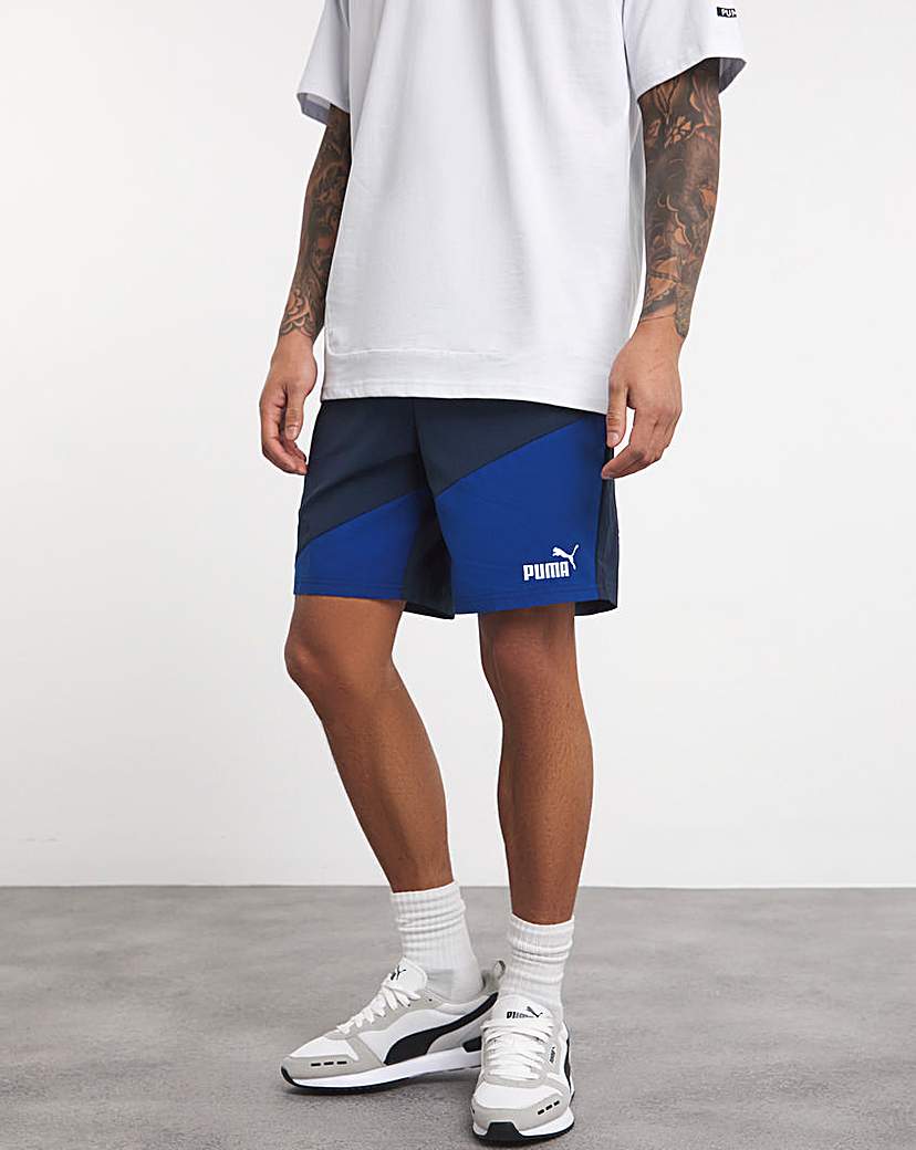 PUMA POWER Colourblock Woven Shorts