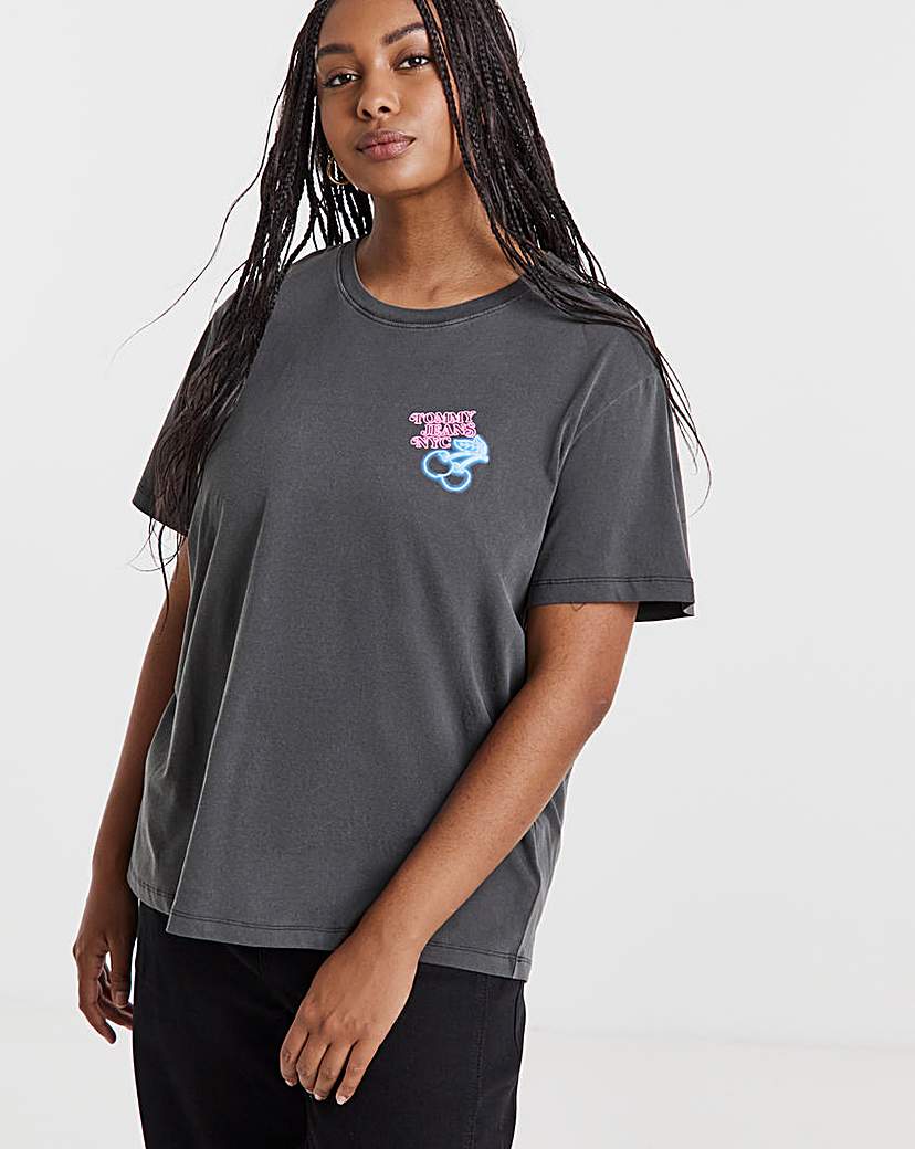 New In - Tommy Jeans Relaxed Neon T-Shirt