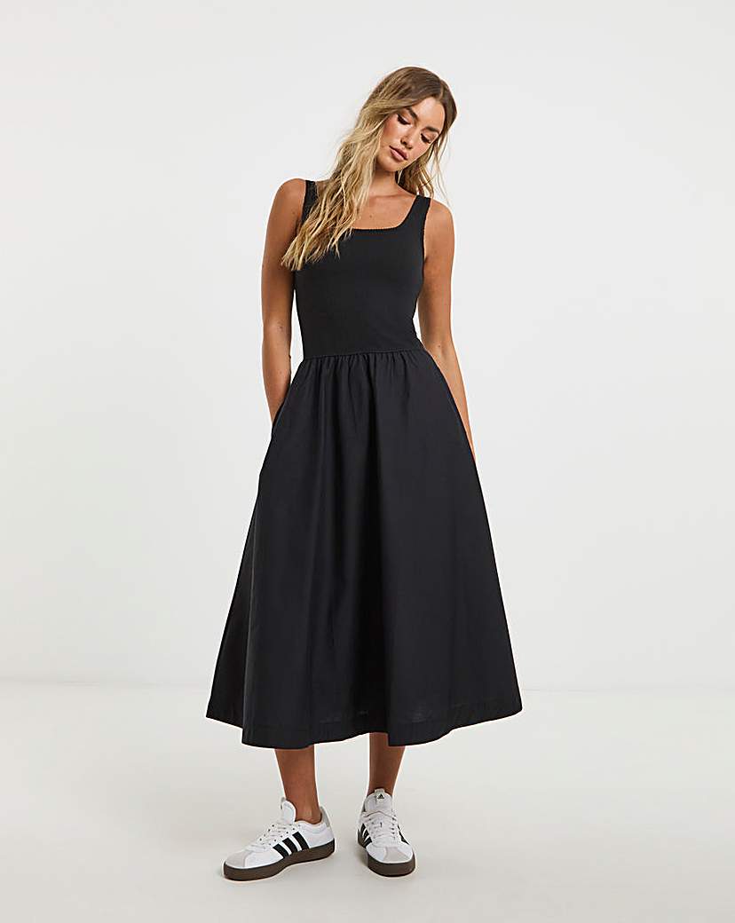New In - Tommy Hilfiger Rib Mix Dress