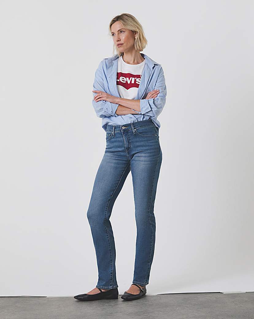 Levi's|Levis Mid Wash Levi's 314 Shaping Straight Jeans - Levi's - : Us Size 22/30 - Uk 26/30
