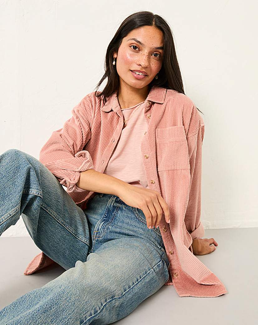 New In - FatFace Carolin Cord Shirt