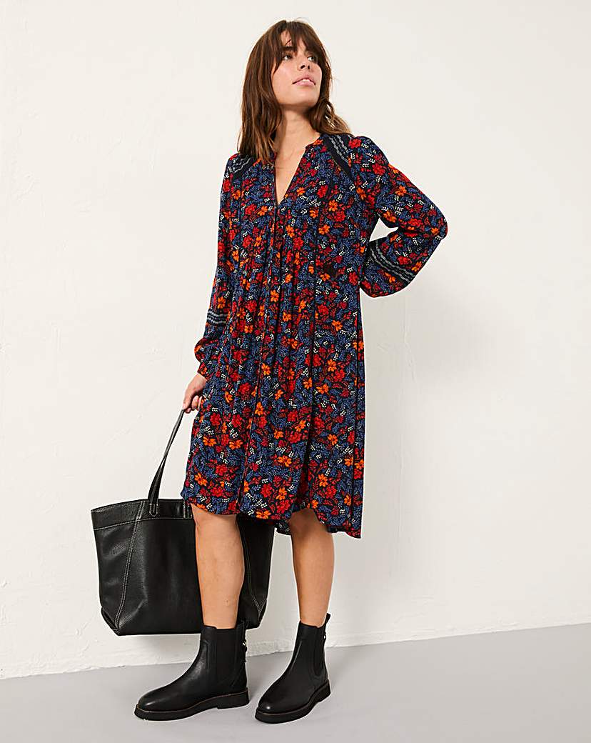 New In - Fatface Steph Folk Floral Dress