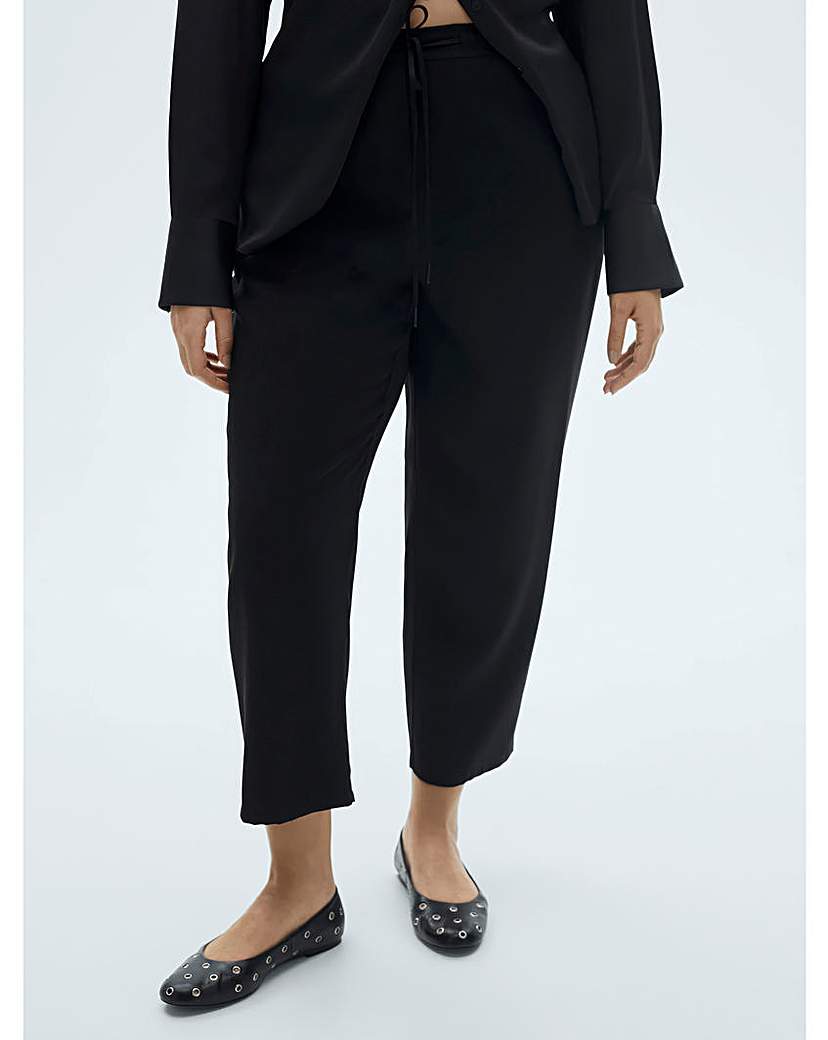 Mango Trousers Fluido