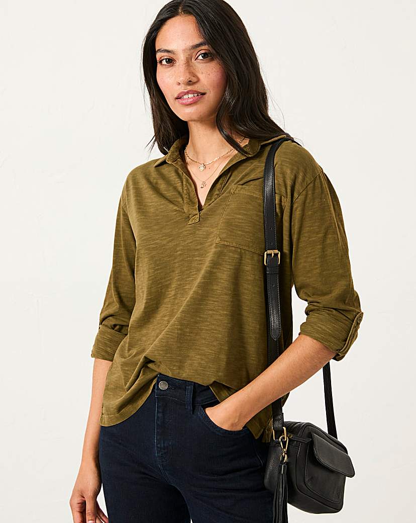New In - Fatface Paige Jersey Shirt