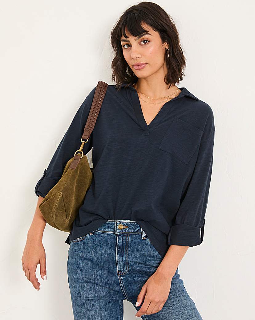 New In - Fatface Paige Jersey Shirt