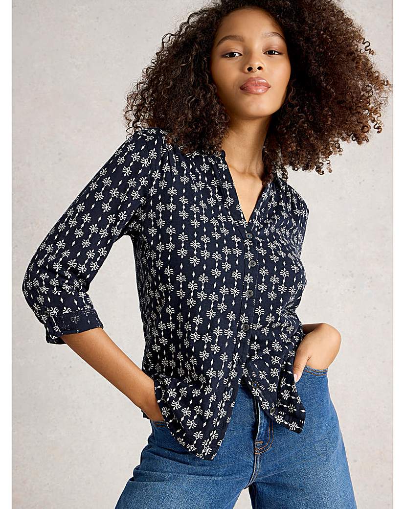 White Stuff Annie Jersey Shirt