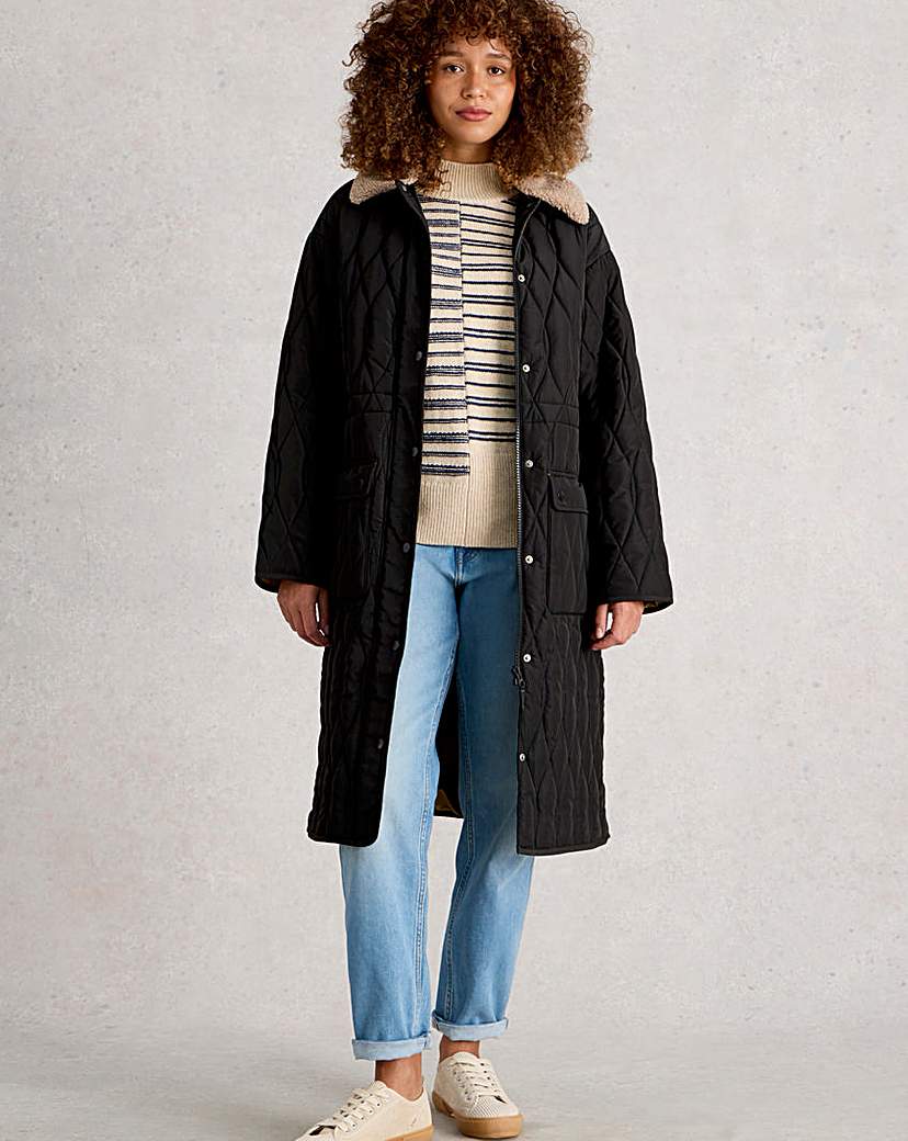 New In - White Stuff Nolan Quilted Coat