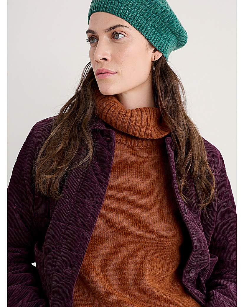 Seasalt Burgundy Cornwall Incoming Tide Jacket - : Size 24