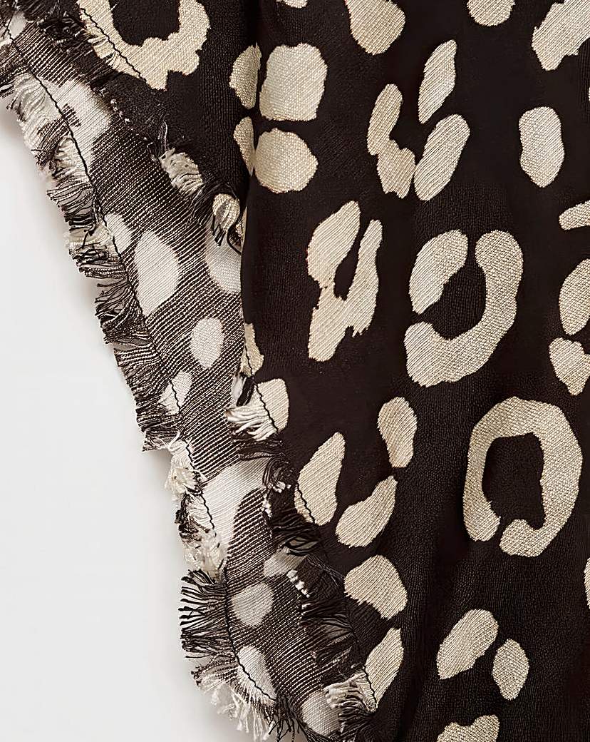 Mango Leopard-Print Dress
