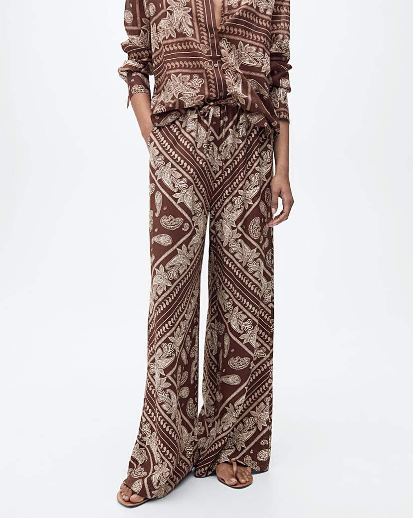 Mango Abstract Trousers