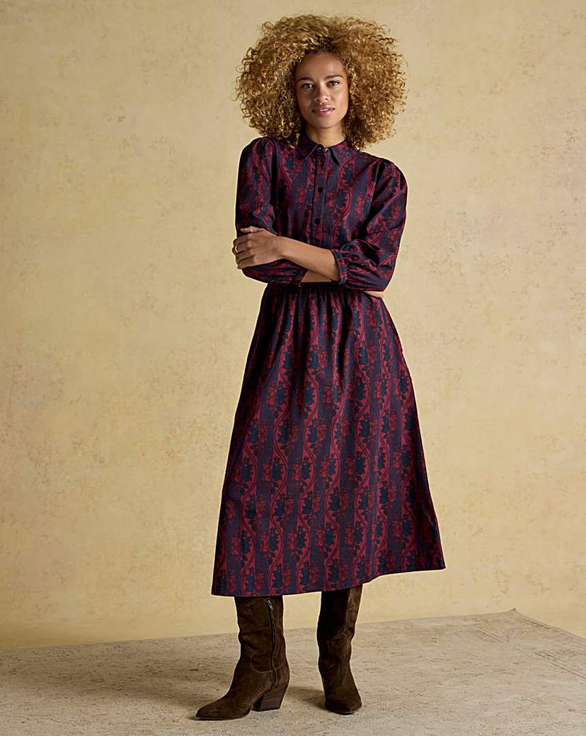 New In - Joules Hazel Jersey Shirt Dress