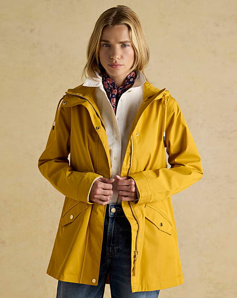 Joules - Women's Raincoat - Yellow - Size 12