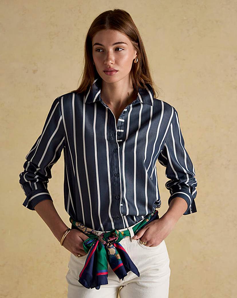 New In - Joules Claudia Tencel Shirt