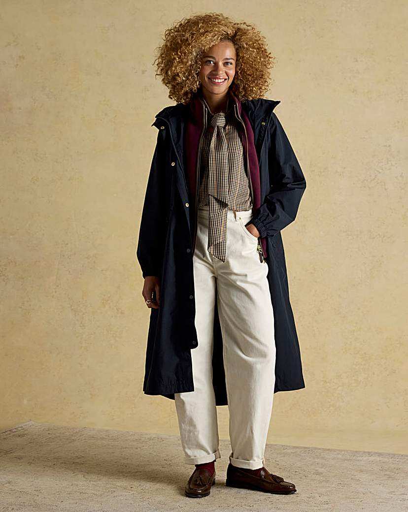 New In - Joules Hensley Longline Waterproof Coat