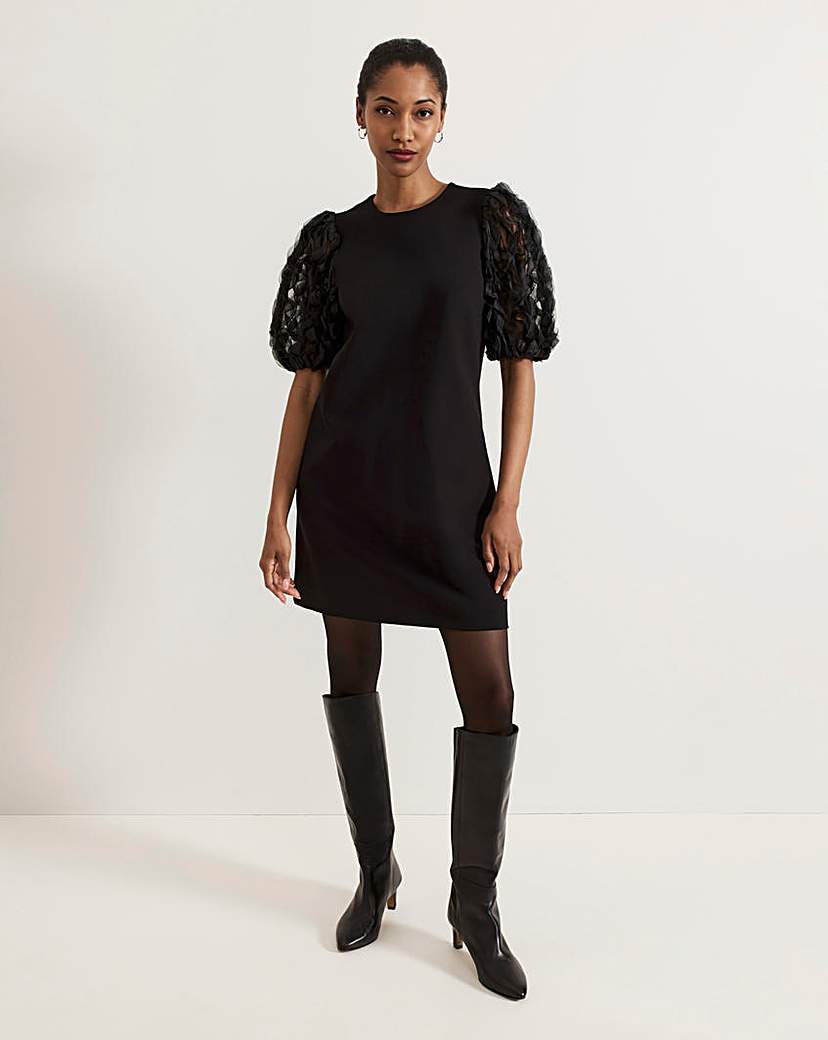 New In - Phase Eight Aida Puff Sleeve Dress