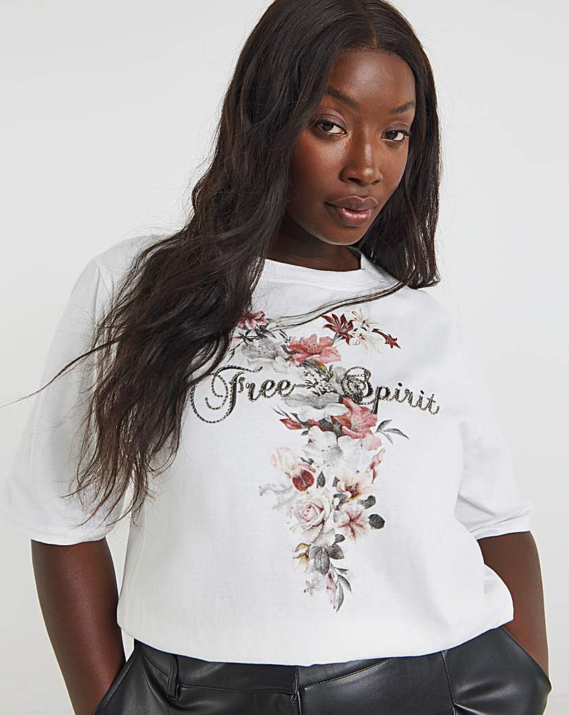 New In - Religion Jillian Relaxed Tee