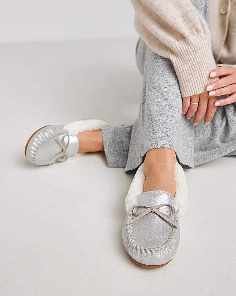 Moccasin Slippers E Fit