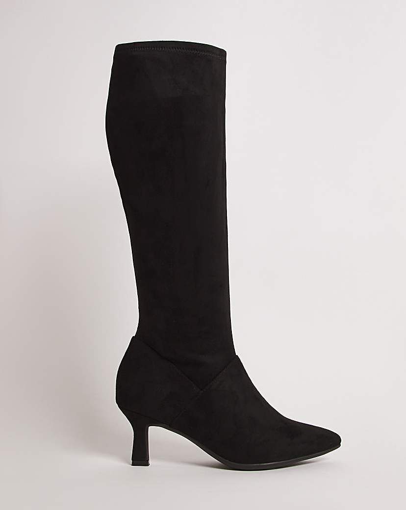 Kitten Heel High Leg Boot E Standard