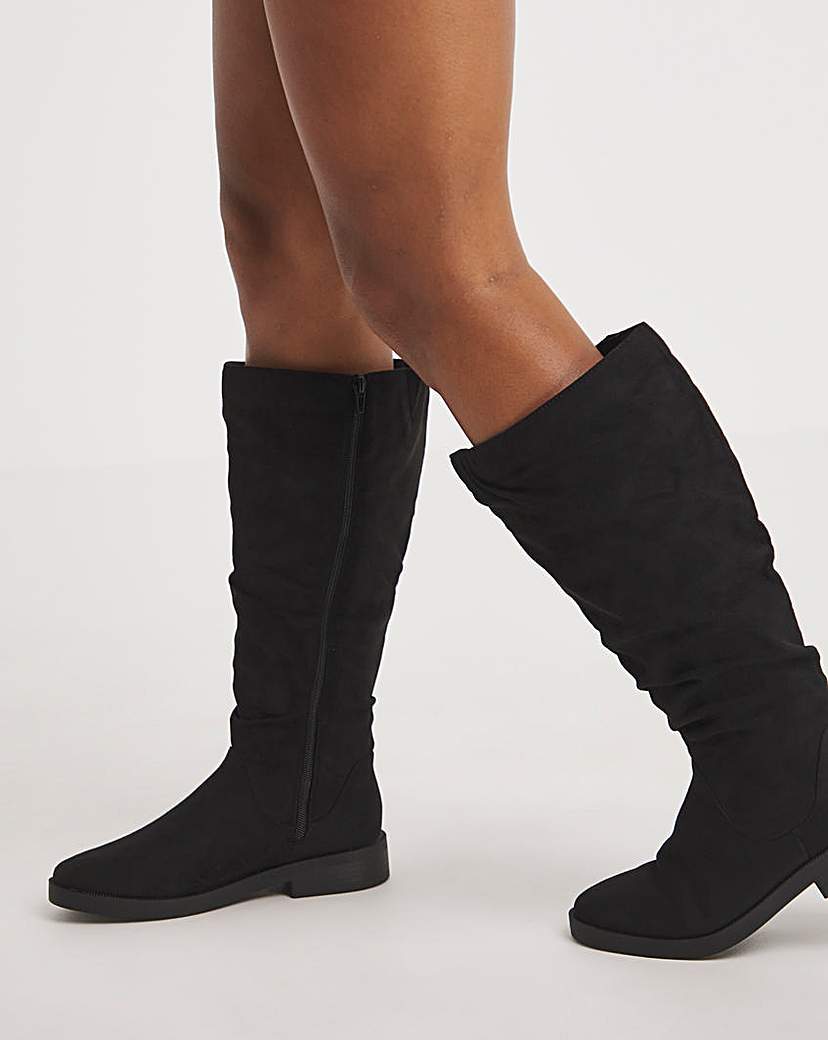 Ruched Boot D Fit