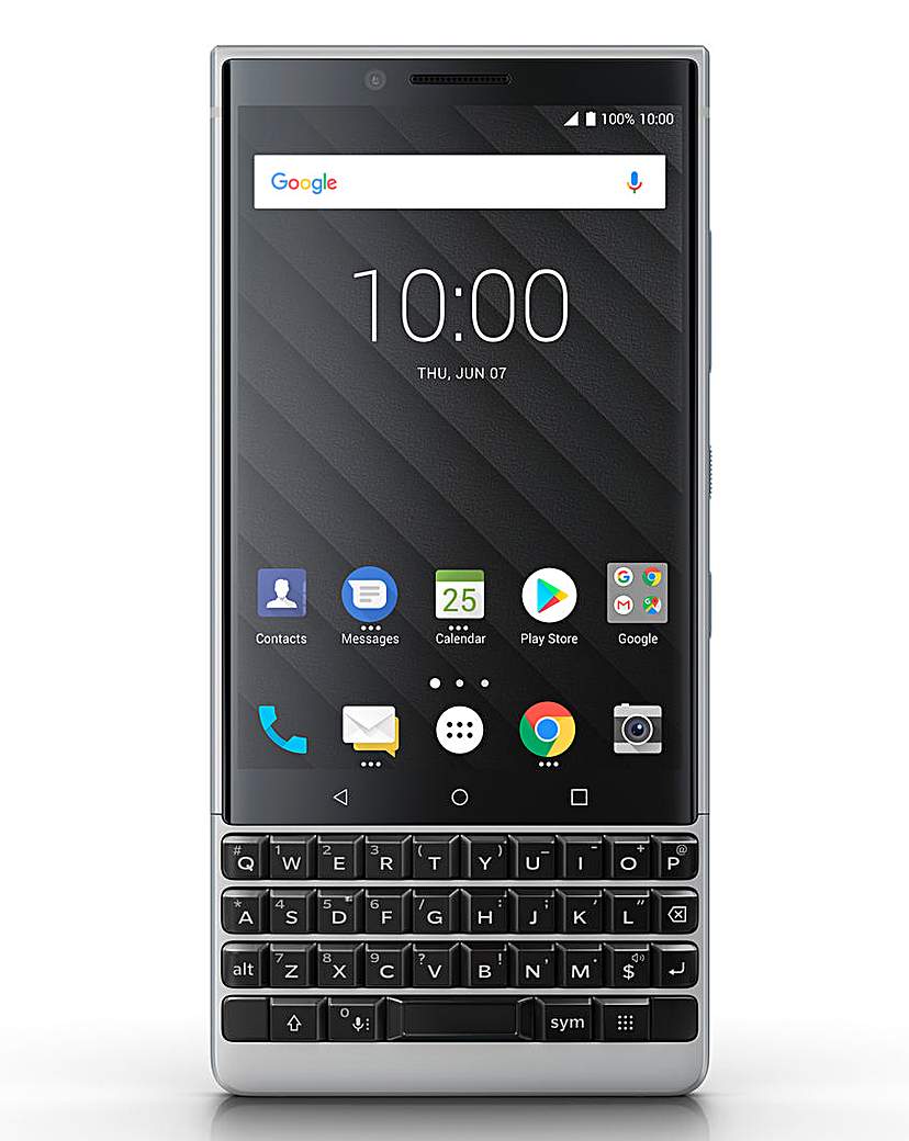 Blackberry Keytwo Smartphone Silver