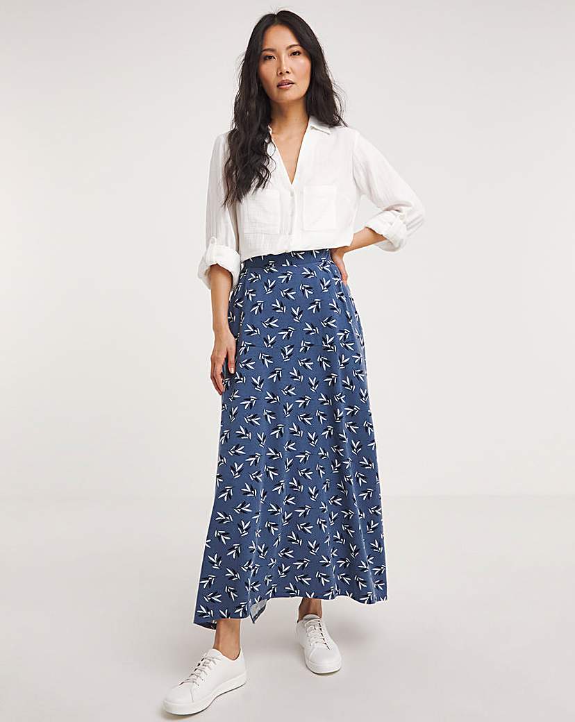 Julipa Printed Jersey Skirt