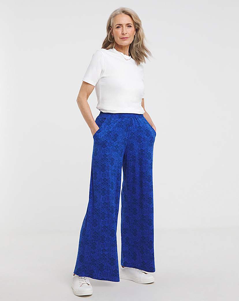 Julipa Printed Jersey Trouser