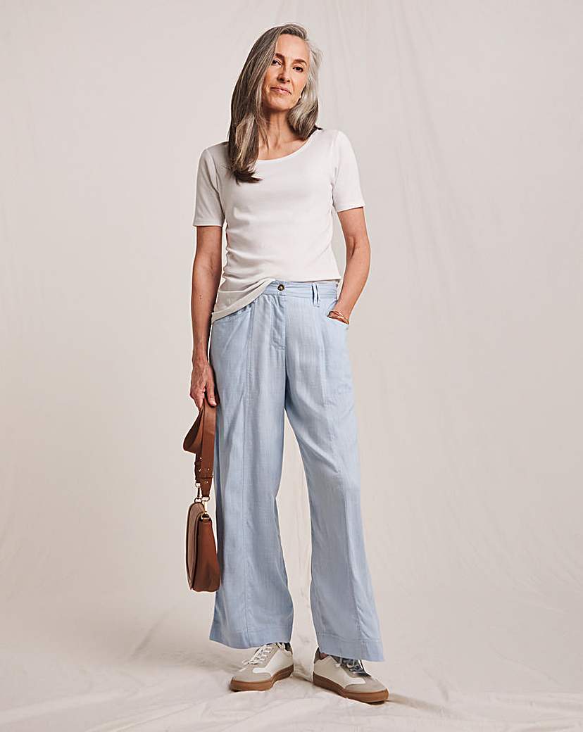 Julipa Linen Mix Trouser
