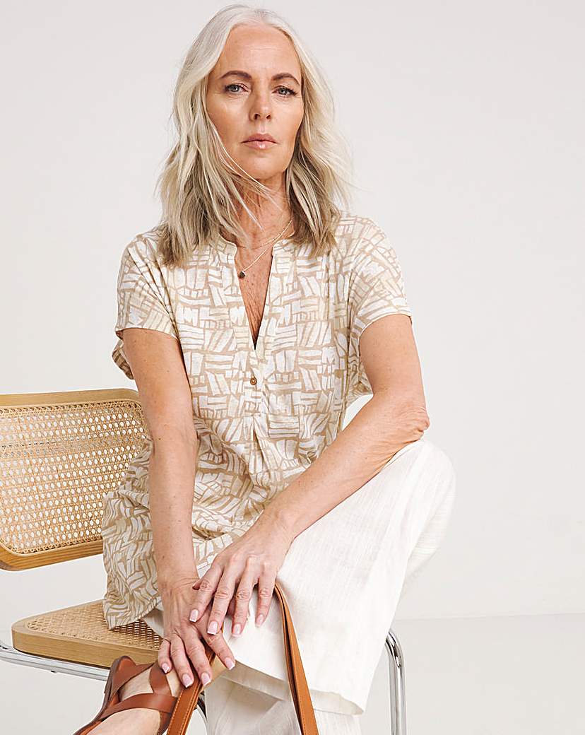 Julipa Linen Mix Jersey Tunic