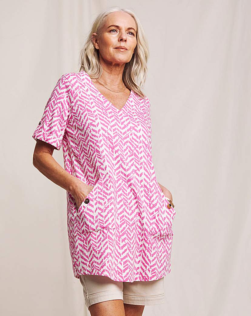 Julipa Cotton Jersey Pocket Tunic