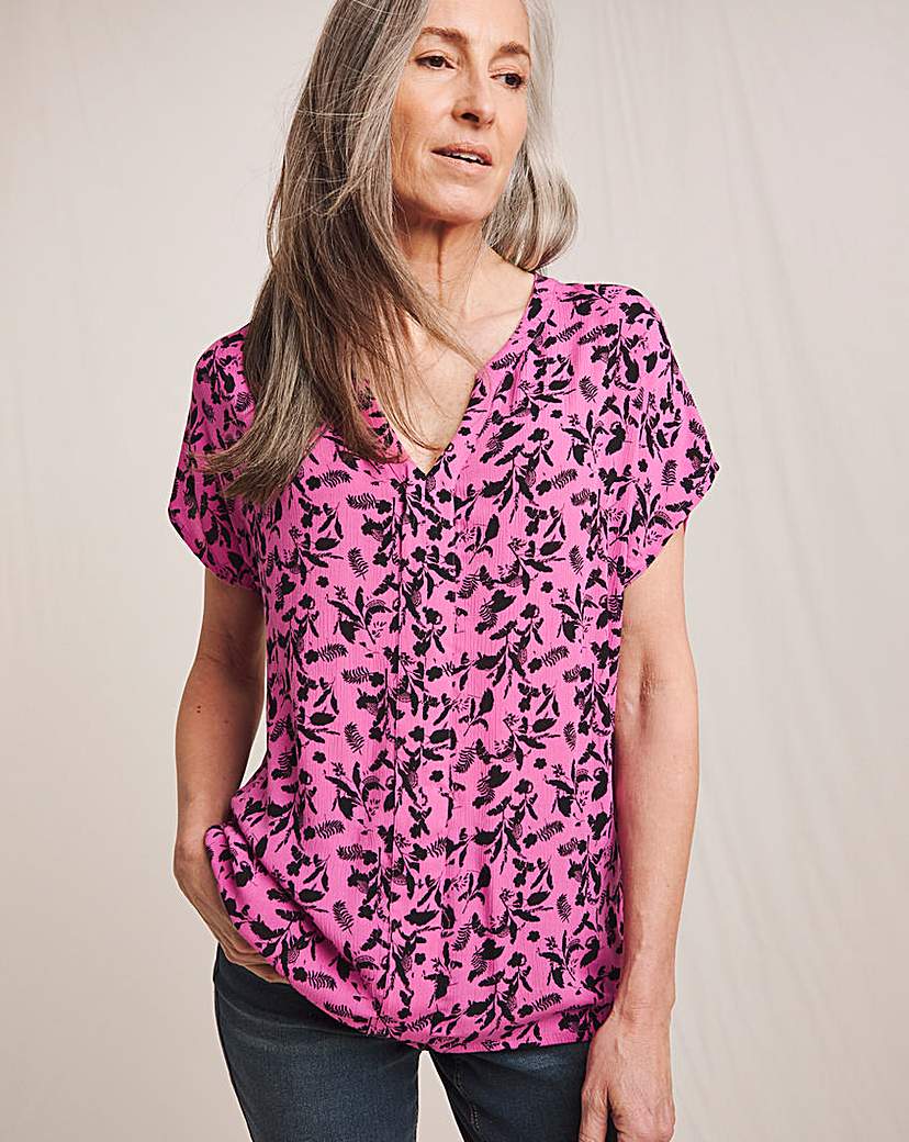 Julipa Notch Neck Top