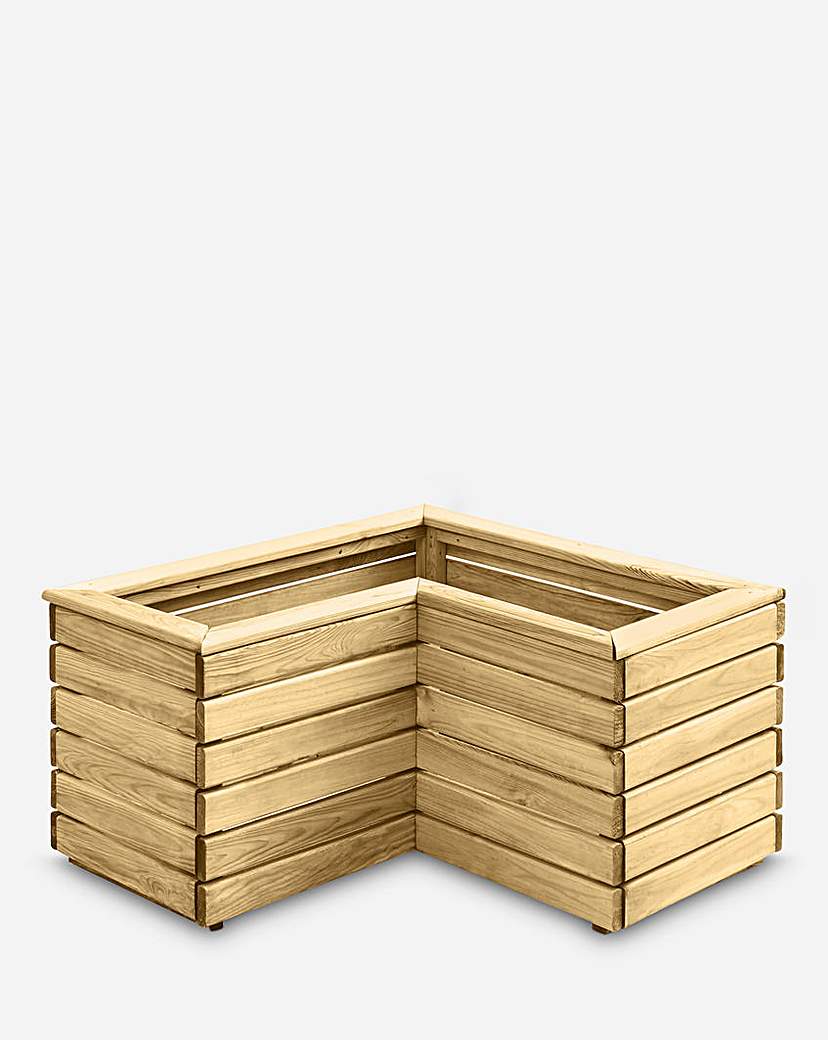 Forest Linear Corner Planter 80cm