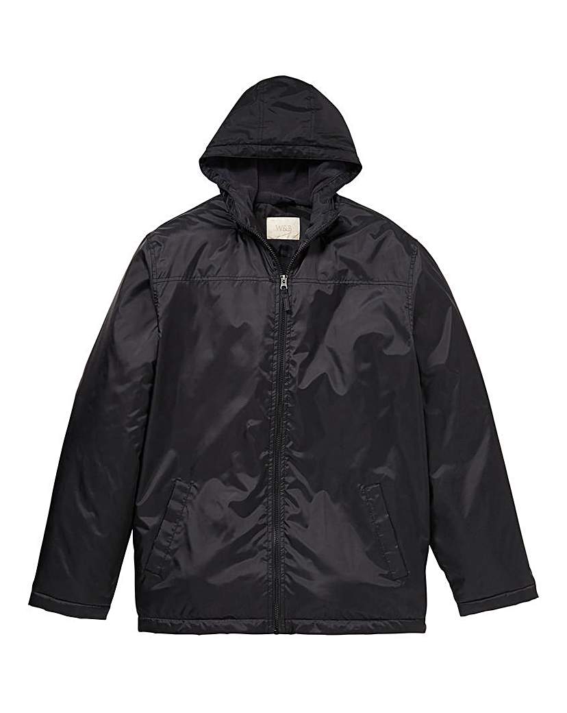 Image of WILLIAMS & BROWN Fleece Lined Jacket