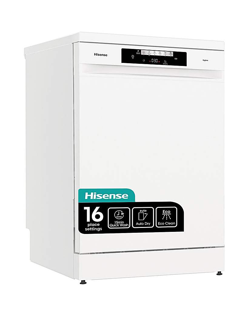 Hisense HS643D60WUK 16 Place DishW+Tray